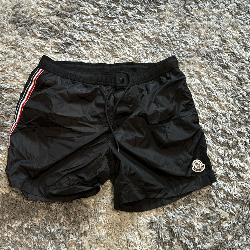 Moncler swim shorts size medium new without tags
